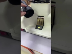 V Taşlama Çift Tutucu Otomatik Lens Kenar Kesme Makinesi, Elmas Tekerlekli 18mm