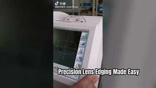 Daha Yakından Bakış: 8" Renkli Dokunmatik Ekranlı 3D Desensiz Otomatik Lens Kenar Düzeltme Makinesi